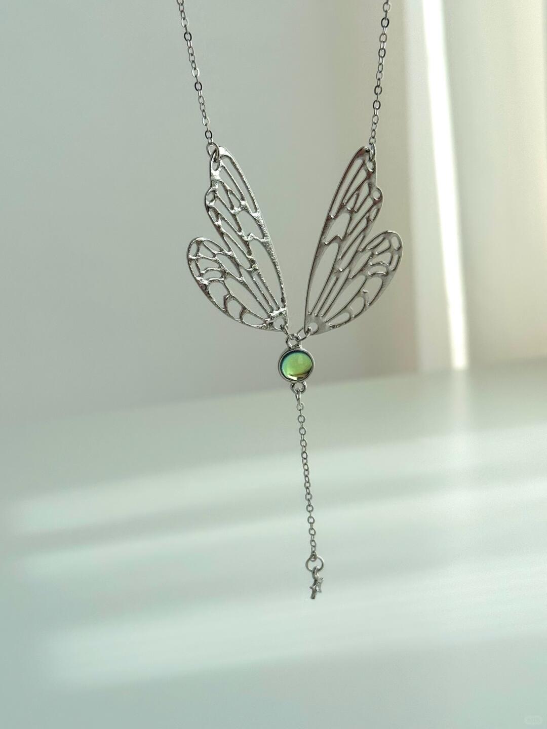 Papillon Necklace | Vintage Elegance & Handcrafted Design (Limited Edition)
