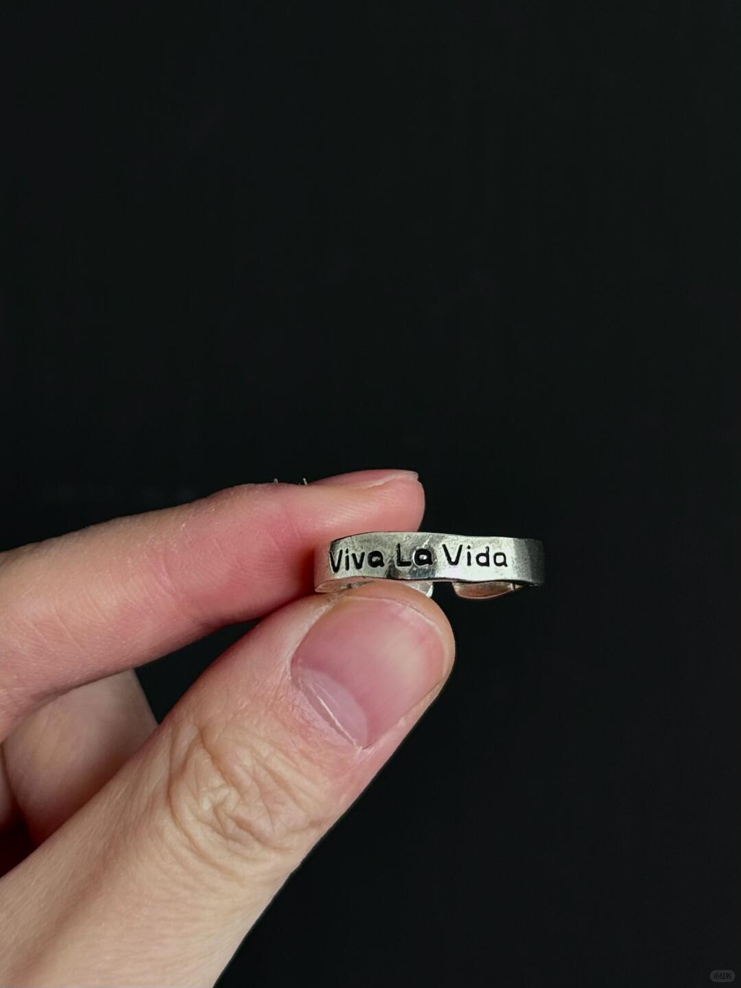 Viva la Vida | “Long Live Life” Ring Forged in Type and Defiance