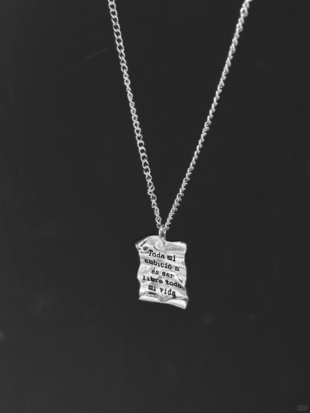 Wairua Necklace | Soulful Confession & Poetic Freedom (Limited Edition)