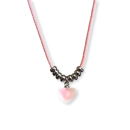 Irreplaceable | Heartbeat & Sunset Y2K-Inspired Necklace