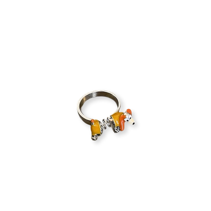 Boing Pup | Bobble Spring Dog Ring for Y2K Playful Vibes (Limited)