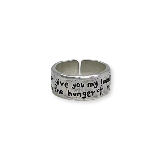 Borges Lure | Loneliness & Darkness Statement Ring (Y2K Limited)