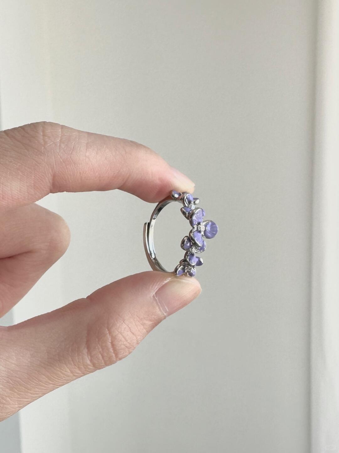 Wistaria | Monet’s Wisteria Spring Vow Statement Ring (Y2K One-of-a-Kind)