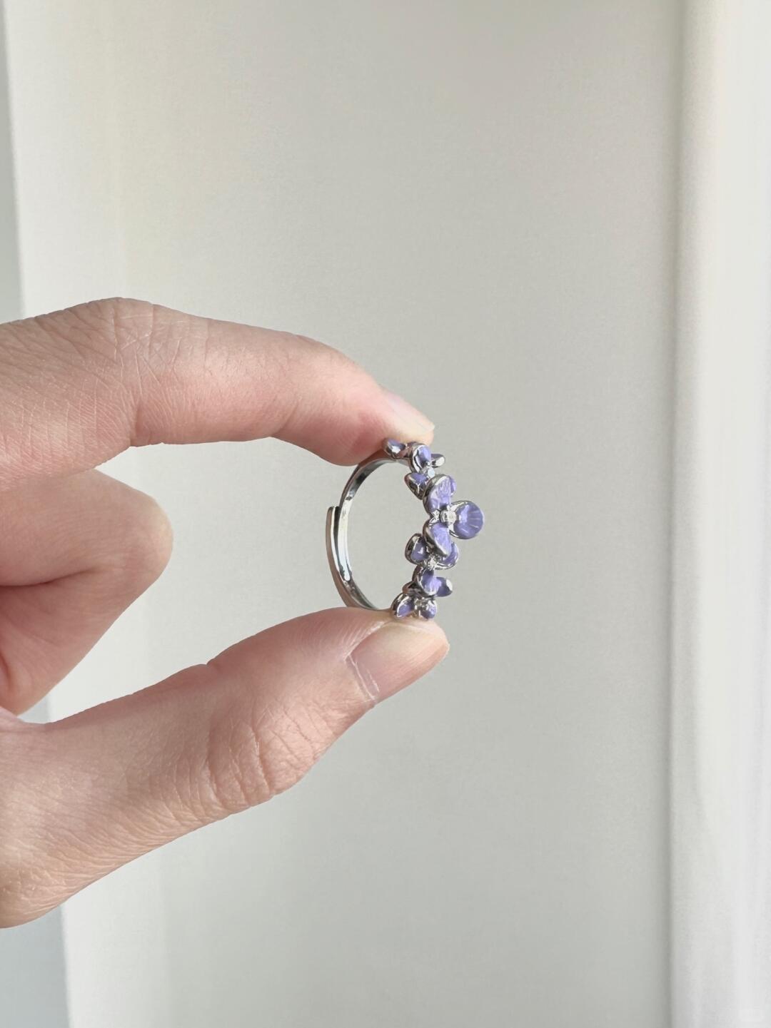 Wistaria | Monet’s Wisteria Spring Vow Statement Ring (Y2K Exclusive)