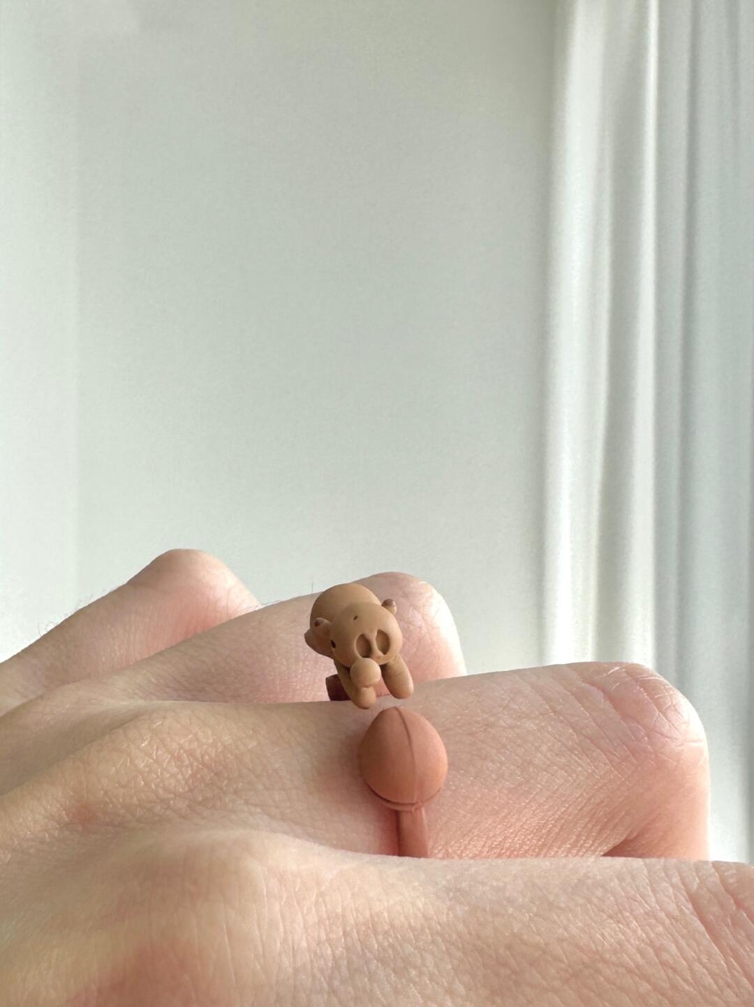 Woodpecker Dolphin Ring | Zen Calm & Playful Whimsy (Limited Edition)