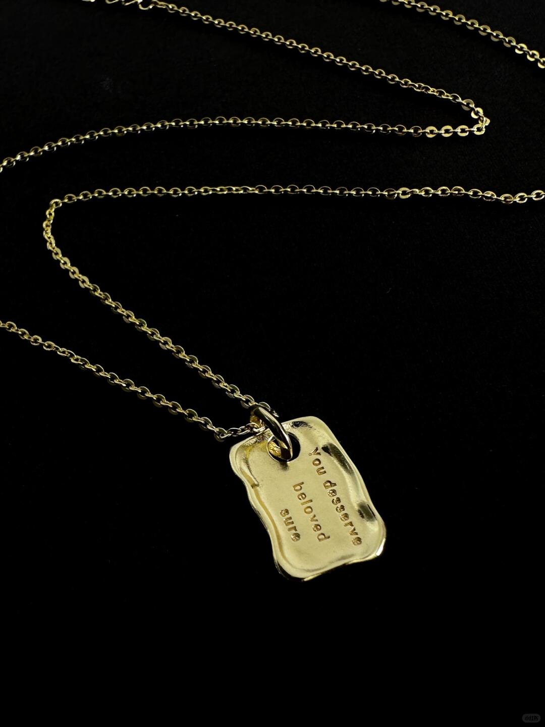 You Deserve Be Loved Necklace | Affirmation & Self-Love (Limited Edition)