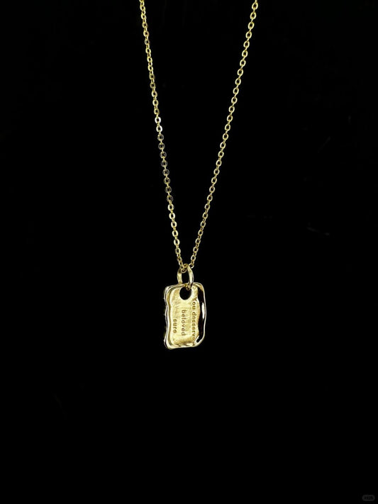 You Deserve Be Loved Necklace | Affirmation & Self-Love (Limited Edition)