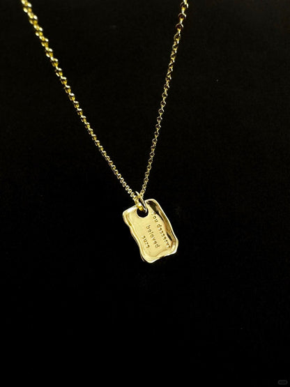 You Deserve Be Loved Necklace | Affirmation & Self-Love (Limited Edition)