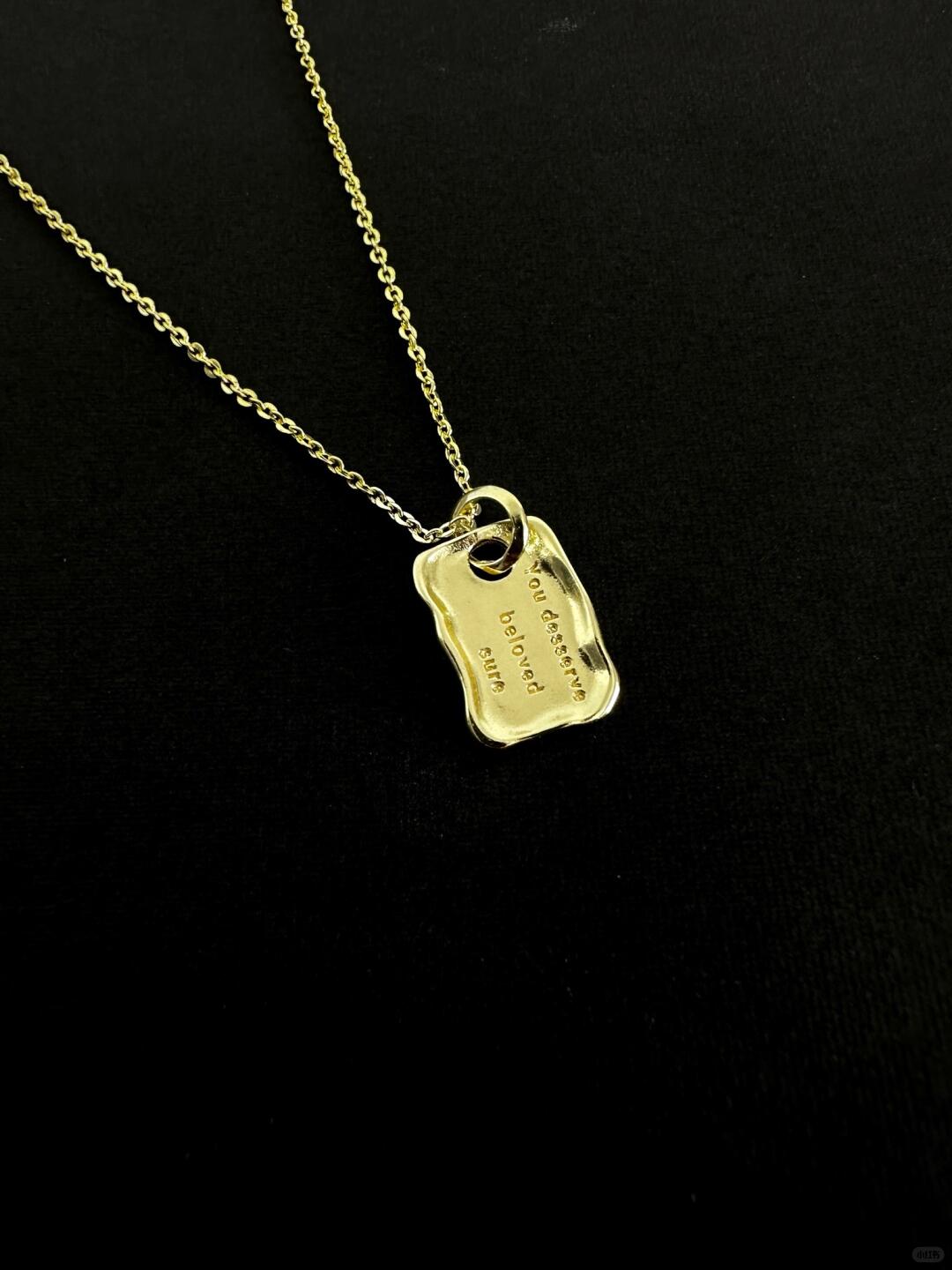 You Deserve Be Loved Necklace | Affirmation & Self-Love (Limited Edition)
