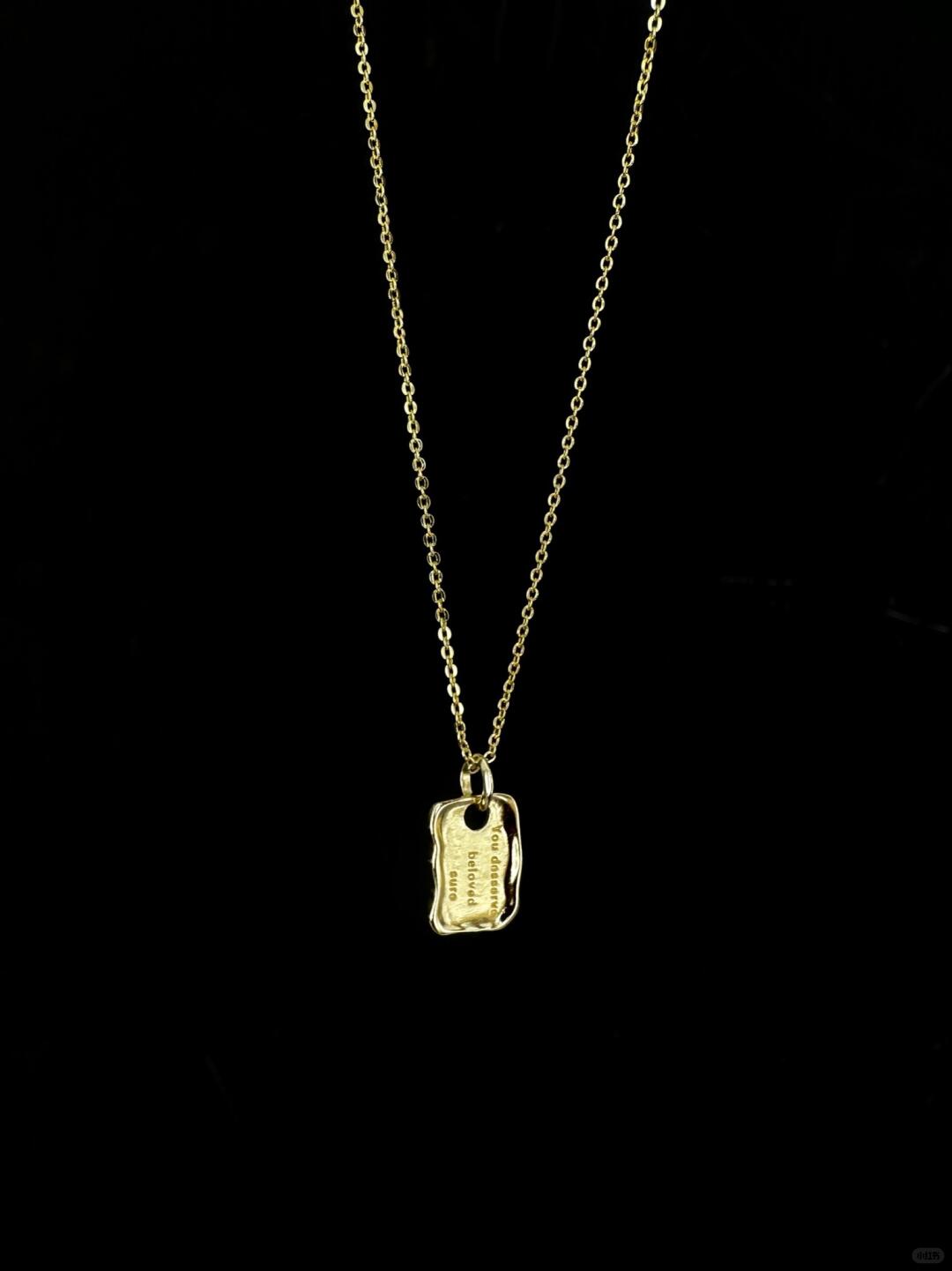 You Deserve Be Loved Necklace | Affirmation & Self-Love (Limited Edition)