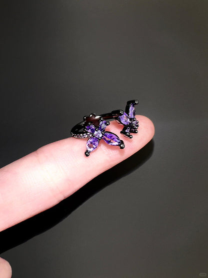Dreamland Butterfly | Illusory Paired Butterflies Ring (Y2K Limited)