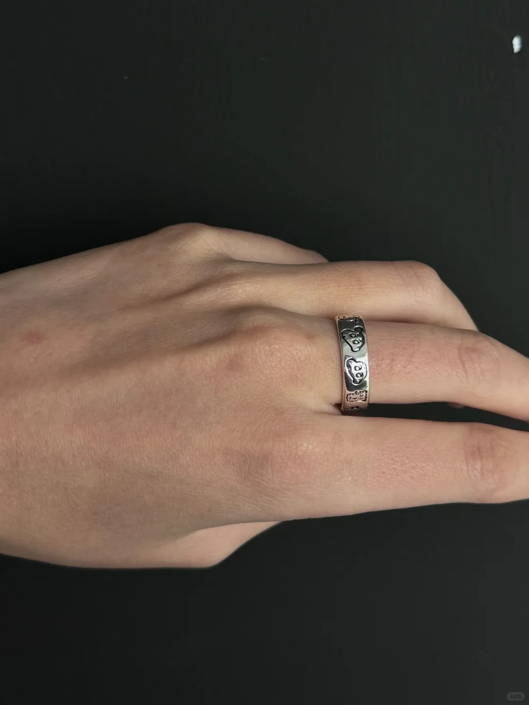 Shinnosuke-Inspired Statement Ring | Bold Childhood Icon Meets Streetwear Drip