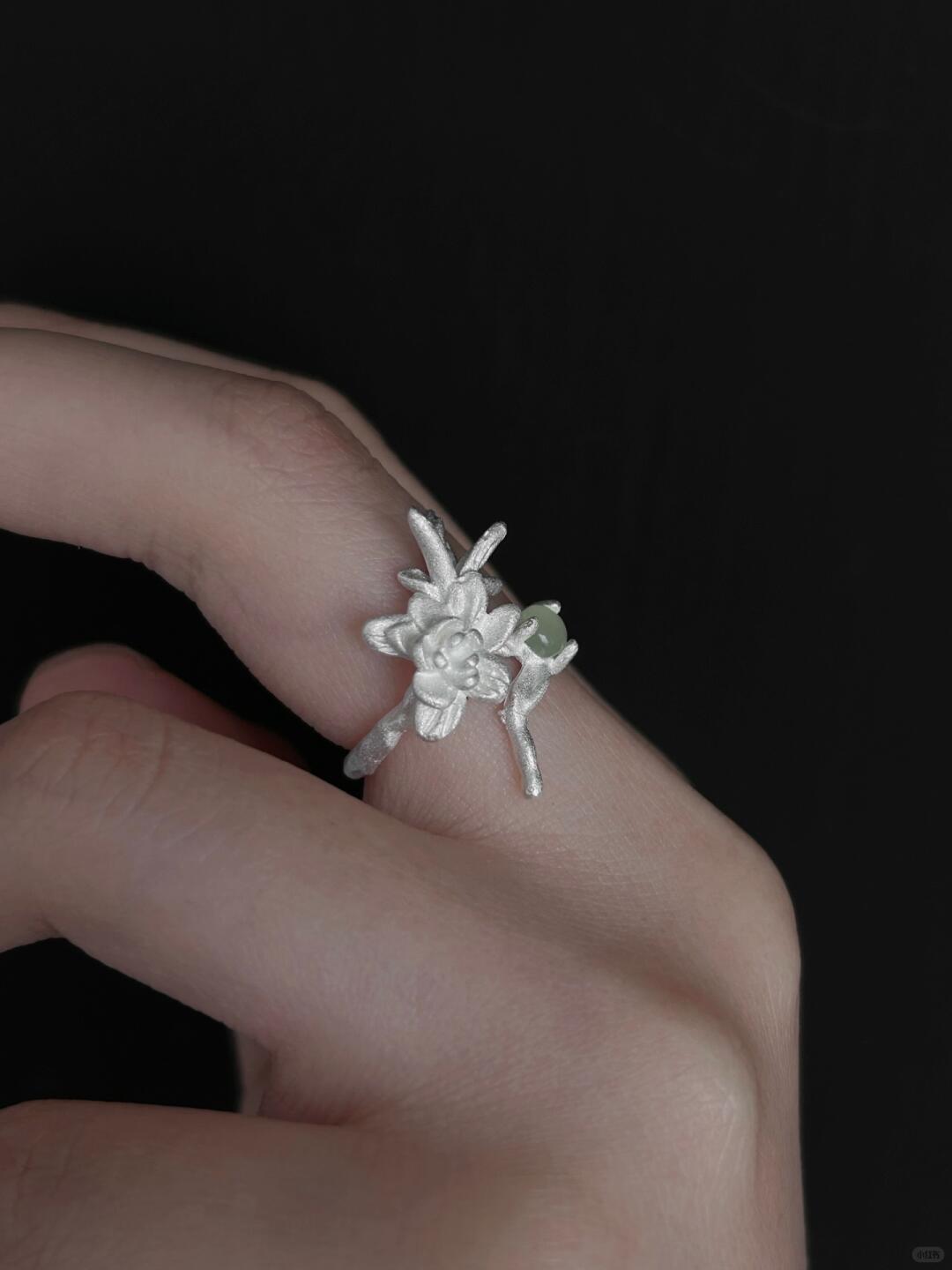 Solitude Iris | Aurora Soul INFP Statement Ring (Y2K Limited)