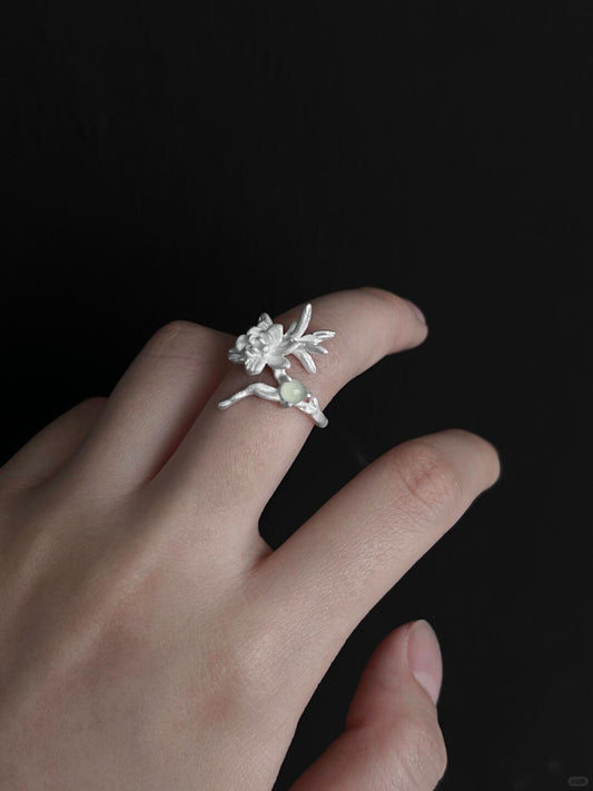 Solitude Iris | Aurora Soul INFP Statement Ring (Y2K Limited)