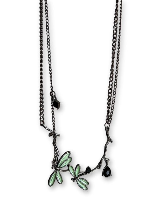 Libélula Necklace | Vintage Elegance & Poetic Design (Limited Edition)