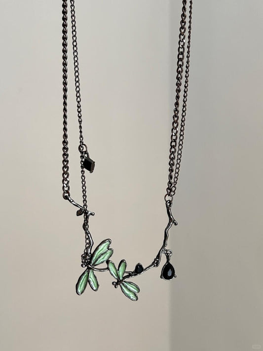Libélula Necklace | Vintage Elegance & Poetic Design (Limited Edition)