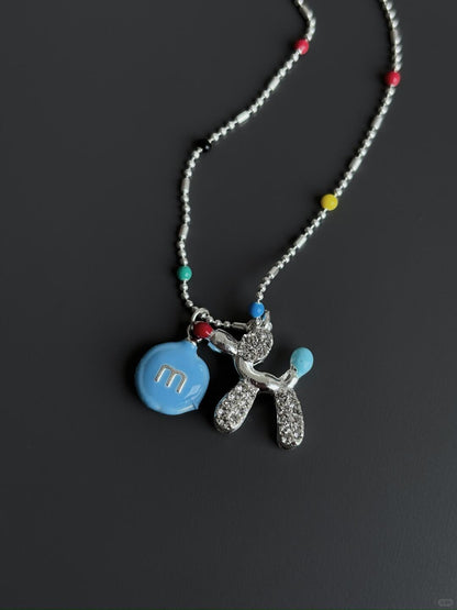 No Chocolate for Puppies Necklace | Whimsical & Poetic Design (Limited Edition)