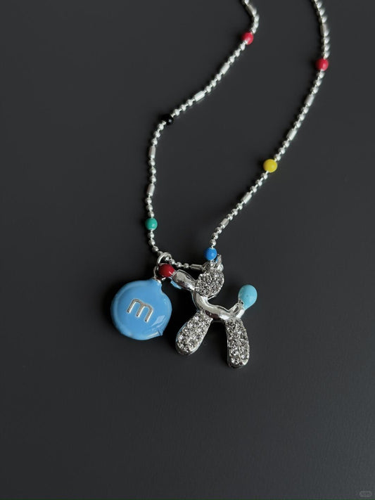 No Chocolate for Puppies Necklace | Whimsical & Poetic Design (Limited Edition)