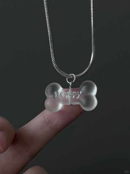 Cucciolo, cucciolo! | Collana stravagante ispirata ai cani per anime tenere